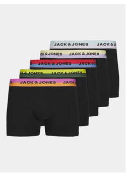 Jack&Jones Komplet 5 par bokserek 12250337 Czarny ze sklepu MODIVO w kategorii Majtki męskie - zdjęcie 170468231