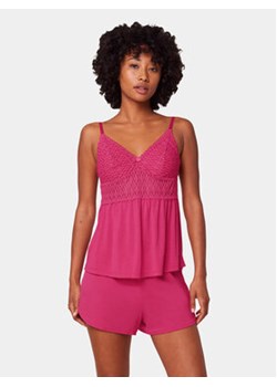 Triumph Piżama Aura Spotlight 10218289 Różowy Regular Fit ze sklepu MODIVO w kategorii Piżamy damskie - zdjęcie 170468422