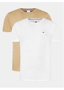 Tommy Jeans Komplet 2 t-shirtów DM0DM15381 Kolorowy Slim Fit ze sklepu MODIVO w kategorii T-shirty męskie - zdjęcie 170468713