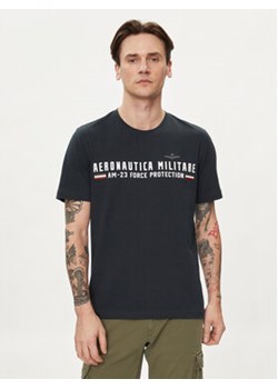 Aeronautica Militare T-Shirt 241TS1942J538 Granatowy Regular Fit ze sklepu MODIVO w kategorii T-shirty męskie - zdjęcie 170468740