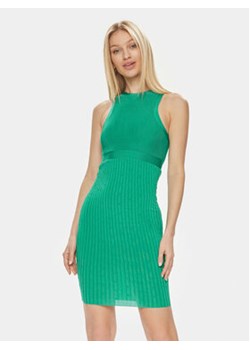 Marciano Guess Sukienka dzianinowa 4GGK08 5814Z Zielony Bodycon Fit ze sklepu MODIVO w kategorii Sukienki - zdjęcie 170468761