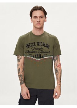 Aeronautica Militare T-Shirt 241TS2216J641 Khaki Regular Fit ze sklepu MODIVO w kategorii T-shirty męskie - zdjęcie 170468781
