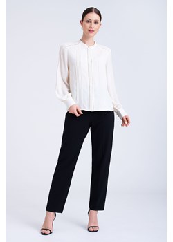 Bluzka damska z długim rękawem biała ze sklepu 5.10.15 w kategorii Bluzki damskie - zdjęcie 170469981