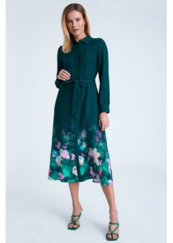 Szmizjerka midi zielona ze sklepu 5.10.15 w kategorii Sukienki - zdjęcie 170470011