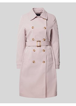 Płaszcz z paskiem w talii ze sklepu Peek&Cloppenburg  w kategorii Płaszcze damskie - zdjęcie 170473094