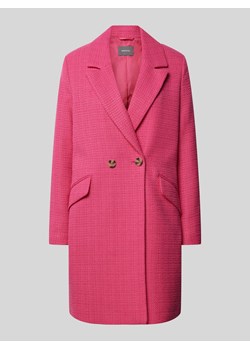 Płaszcz z fakturowanym wzorem ze sklepu Peek&Cloppenburg  w kategorii Płaszcze damskie - zdjęcie 170473670