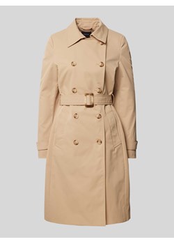 Płaszcz z paskiem w talii ze sklepu Peek&Cloppenburg  w kategorii Płaszcze damskie - zdjęcie 170473681