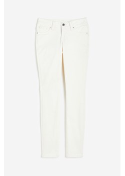 H & M - Skinny Low Jeans - Biały ze sklepu H&M w kategorii Jeansy damskie - zdjęcie 170473860