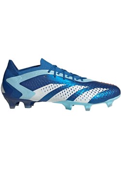 Buty piłkarskie adidas Predator Accuracy.1 L Fg M GZ0031 niebieskie ze sklepu ButyModne.pl w kategorii Buty sportowe męskie - zdjęcie 170474000