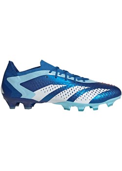 Buty piłkarskie adidas Predator Accuracy.1 Low Ag  IE9453 niebieskie ze sklepu ButyModne.pl w kategorii Buty sportowe męskie - zdjęcie 170474002