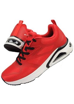 Buty sportowe Skechers Air Uno 183070/RED czerwone ze sklepu ButyModne.pl w kategorii Buty sportowe męskie - zdjęcie 170474083