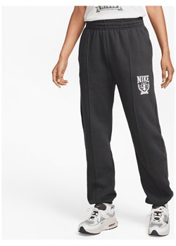 Damskie spodnie typu jogger z dzianiny Nike Sportswear - Szary ze sklepu Nike poland w kategorii Spodnie damskie - zdjęcie 170474992
