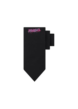 HUGO Jedwabny krawat Tie cm 6 ze sklepu Gomez Fashion Store w kategorii Krawaty - zdjęcie 170475590