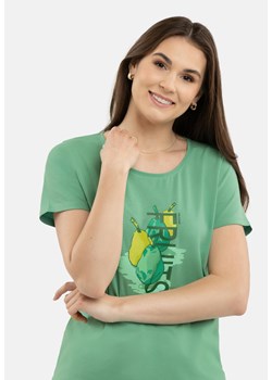 T-shirt z nadrukiem T-PEAR ze sklepu Volcano.pl w kategorii Bluzki damskie - zdjęcie 170476453