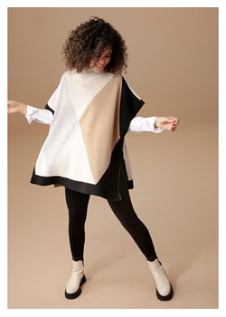 Aniston Sweter w kolorze beżowo-czarnym ze sklepu Limango Polska w kategorii Swetry damskie - zdjęcie 170476892