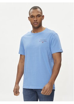 Tommy Hilfiger T-Shirt Logo UM0UM02916 Niebieski Regular Fit ze sklepu MODIVO w kategorii T-shirty męskie - zdjęcie 170477014