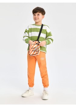 Sinsay - Spodnie dresowe jogger - pomarańczowy ze sklepu Sinsay w kategorii Spodnie chłopięce - zdjęcie 170477522