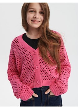 Sinsay - Sweter - różowy ze sklepu Sinsay w kategorii Swetry dziewczęce - zdjęcie 170477533