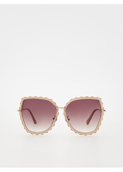 Reserved - Okulary przeciwsłoneczne - brązowy ze sklepu Reserved w kategorii Okulary przeciwsłoneczne damskie - zdjęcie 170478064