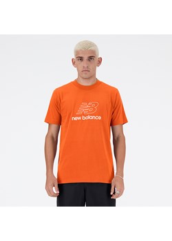 Koszulka męska New Balance MT41906TMO – pomarańczowa ze sklepu New Balance Poland w kategorii T-shirty męskie - zdjęcie 170478354