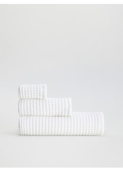 Reserved - Ręcznik z waflową strukturą - biały ze sklepu Reserved w kategorii Ręczniki - zdjęcie 170490362