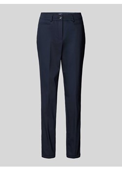 Spodnie o kroju regular fit z lamowanymi kieszeniami model ‘Denise’ ze sklepu Peek&Cloppenburg  w kategorii Spodnie damskie - zdjęcie 170492324