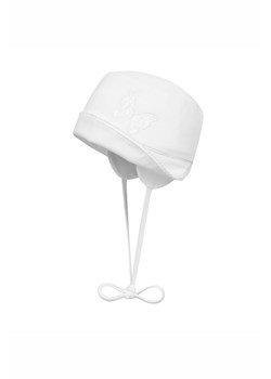 Cienka czapki niemowlęca biała ze sklepu 5.10.15 w kategorii Czapki dziecięce - zdjęcie 170493102