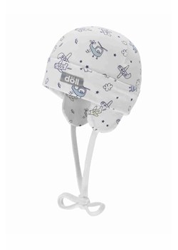 Cienka czapka niemowlęca w samoloty ze sklepu 5.10.15 w kategorii Czapki dziecięce - zdjęcie 170493112