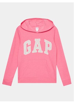 Gap Bluza 620403-00 Różowy Regular Fit ze sklepu MODIVO w kategorii Bluzy dziewczęce - zdjęcie 170493500