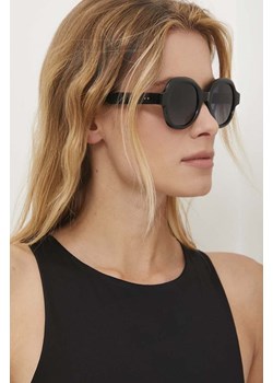 Answear Lab okulary przeciwsłoneczne Z POLARYZACJĄ damskie kolor czarny ze sklepu ANSWEAR.com w kategorii Okulary przeciwsłoneczne damskie - zdjęcie 170494920