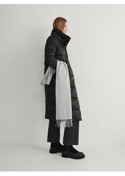 Reserved - Pikowany płaszcz ze stójką - czarny ze sklepu Reserved w kategorii Płaszcze damskie - zdjęcie 170498752