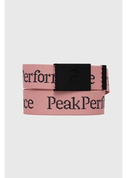Peak Performance pasek damski kolor różowy ze sklepu ANSWEAR.com w kategorii Paski damskie - zdjęcie 170501514