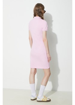 Lacoste sukienka kolor różowy mini prosta ze sklepu PRM w kategorii Sukienki - zdjęcie 170502840