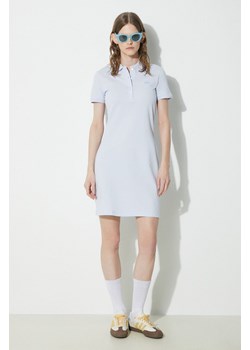 Lacoste sukienka kolor niebieski mini prosta ze sklepu PRM w kategorii Sukienki - zdjęcie 170502841