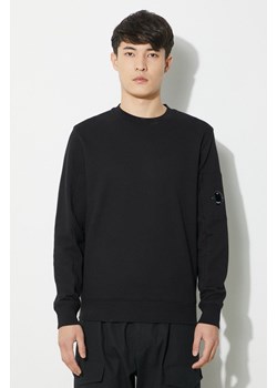 C.P. Company bluza bawełniana Diagonal Raised Fleece męska kolor czarny gładka 16CMSS022A005086W ze sklepu PRM w kategorii Bluzy męskie - zdjęcie 170503041