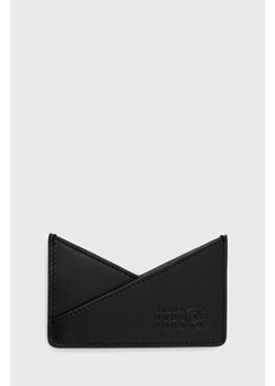MM6 Maison Margiela etui na karty skórzane Japanese 6 slg kolor czarny SA6UI0014 ze sklepu PRM w kategorii Etui - zdjęcie 170503340