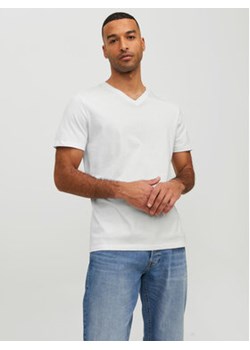 Jack&Jones T-Shirt Basic 12156102 Biały Standard Fit ze sklepu MODIVO w kategorii T-shirty męskie - zdjęcie 170507012
