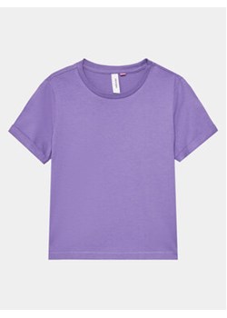 Vero Moda Girl T-Shirt 10273223 Fioletowy Regular Fit ze sklepu MODIVO w kategorii Bluzki dziewczęce - zdjęcie 170507142