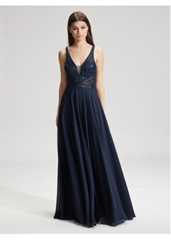 Swing Sukienka wieczorowa 5AG015HK Granatowy Regular Fit ze sklepu MODIVO w kategorii Sukienki - zdjęcie 170507394