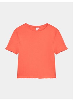 Vero Moda Girl T-Shirt 10285290 Różowy Cropped Fit ze sklepu MODIVO w kategorii Bluzki dziewczęce - zdjęcie 170507462