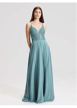 Swing Sukienka wieczorowa 5AC105HK Niebieski Regular Fit ze sklepu MODIVO w kategorii Sukienki - zdjęcie 170507880