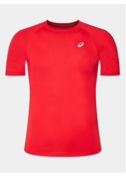 Asics Koszulka techniczna Icon Ss 2011B055 Czerwony Regular Fit ze sklepu MODIVO w kategorii T-shirty męskie - zdjęcie 170507920