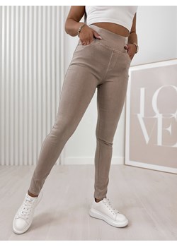 spodnie viki beżowe l/xl ze sklepu UBRA w kategorii Spodnie damskie - zdjęcie 170510112