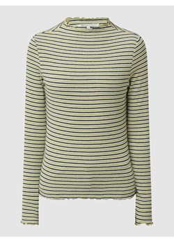 Bluzka z długim rękawem z wzorem w paski ze sklepu Peek&Cloppenburg  w kategorii Bluzki damskie - zdjęcie 170511902