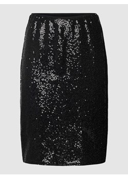 Spódnica o długości do kolan z cekinowym obszyciem ze sklepu Peek&Cloppenburg  w kategorii Spódnice - zdjęcie 170512113