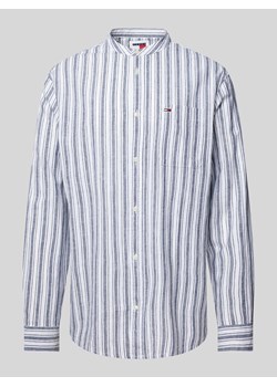 Koszula casualowa o kroju regular fit ze stójką ze sklepu Peek&Cloppenburg  w kategorii Koszule męskie - zdjęcie 170512320