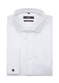 Koszula biznesowa o kroju Slim Fit z mankietami na spinki ze sklepu Peek&Cloppenburg  w kategorii Koszule męskie - zdjęcie 170512334