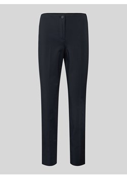 Spodnie o kroju slim fit z zapięciem na guzik model ‘SUMMER’ ze sklepu Peek&Cloppenburg  w kategorii Spodnie damskie - zdjęcie 170512441