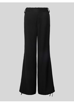 Spodnie materiałowe z elastycznym pasem ze sklepu Peek&Cloppenburg  w kategorii Spodnie damskie - zdjęcie 170512764