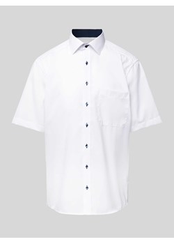 Koszula biznesowa o kroju comfort fit z kieszenią na piersi ze sklepu Peek&Cloppenburg  w kategorii Koszule męskie - zdjęcie 170512852